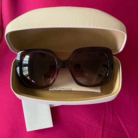 PRELOVED MICHAEL KORS BROWN OVERSIZED FRAME SUNGLASSES